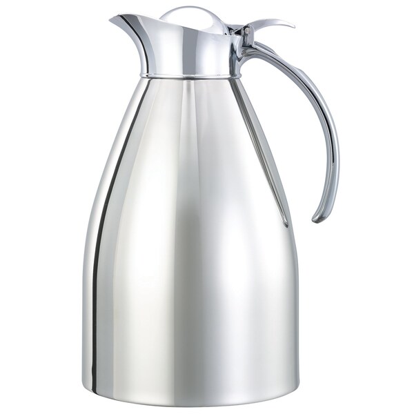 Marquette Flip Top Stainless Vacuum Insulated Carafe, 50.7 Ounce, Polished